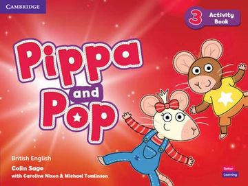 portada Pippa and pop Level 3 Activity Book British English (en Inglés)