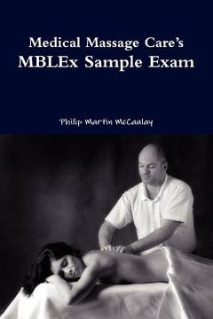 portada medical massage care's mblex sample exam (en Inglés)