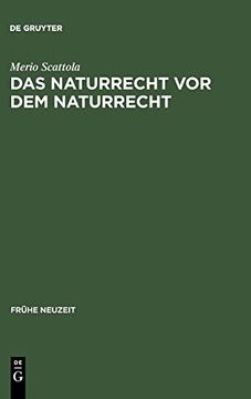 portada Das Naturrecht vor dem Naturrecht (in German)