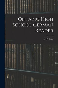 portada Ontario High School German Reader
