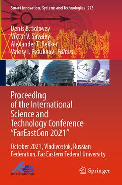 portada Proceeding of the International Science and Technology Conference Fareast on 2021: October 2021, Vladivostok, Russian Federation, Far Eastern Fe (en Inglés)