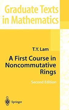 portada A First Course in Noncommutative Rings (Graduate Texts in Mathematics) (en Inglés)