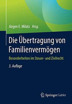 portada Die Übertragung von Familienvermögen: Besonderheiten im Steuer- und Zivilrecht (en Alemán)