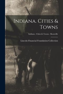 portada Indiana. Cities & Towns; Indiana - Cities & Towns - Boonville