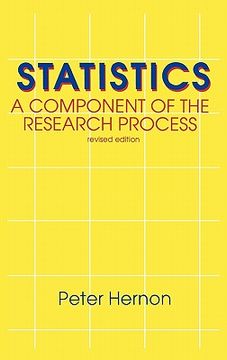 portada statistics: a component of the research process, second edition (en Inglés)
