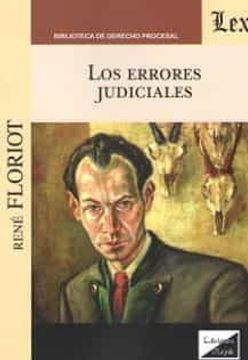 portada Los Errores Judiciales (in Spanish)