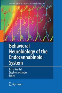 portada behavioral neurobiology of the endocannabinoid system (en Inglés)