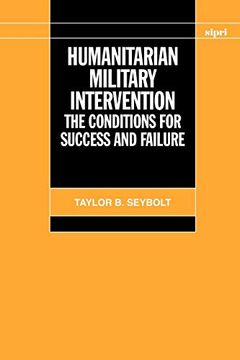 portada Humanitarian Military Intervention: The Conditions for Success and Failure (Sipri Monographs) (en Inglés)