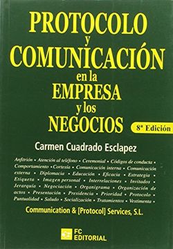 portada Protocolo y Comunicación en la Empresa y los Negocios (in Spanish)