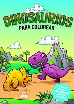 portada Dinosaurios Para Colorear