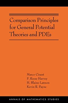 portada Comparison Principles for General Potential Theories and Pdes: (Ams-218) (Annals of Mathematics Studies, 218) (en Inglés)