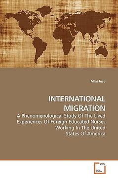 portada international migration (en Inglés)