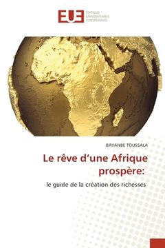 portada Le rêve d'une Afrique prospère (in French)