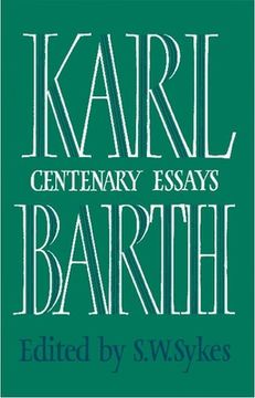 portada Karl Barth: Centenary Essays (en Inglés)