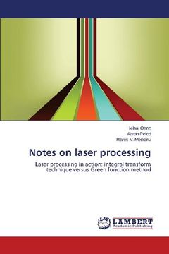 portada Notes on Laser Processing
