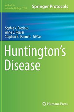 portada Huntington's Disease (Methods in Molecular Biology)