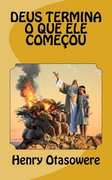 portada Deus termina o que ele começou (in Portuguese)