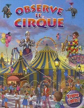 portada Observe le Cirque (Observe et Trouve)
