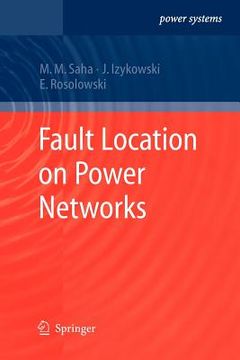 portada fault location on power networks (en Inglés)