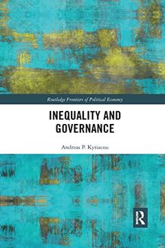 portada Inequality and Governance (Routledge Frontiers of Political Economy) (en Inglés)