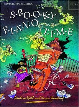 portada Spooky Piano Time: Terrifying Pieces, Poems and Puzzles (en Inglés)