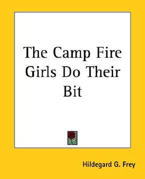 portada the camp fire girls do their bit (en Inglés)