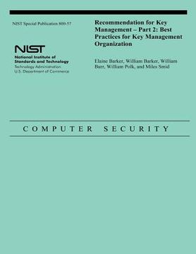portada Recommendation for Key Management - Part 2: Best Practices for Key Management Organization (in English)