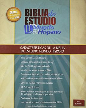 portada Biblia de Estudio Mundo Hispano