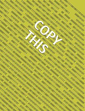 portada Copy This (Creativity Workbook) (in English)
