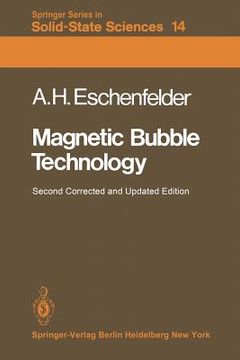 portada magnetic bubble technology (en Inglés)