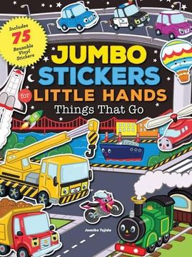 portada Jumbo Stickers for Little Hands: Things That Go (in English)
