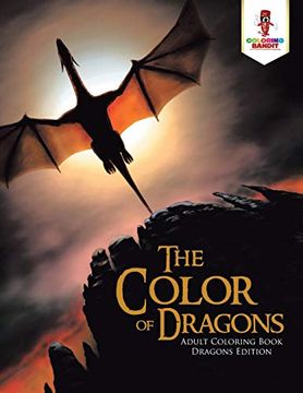 portada The Color of Dragons Adult Coloring Book Dragons Edition 