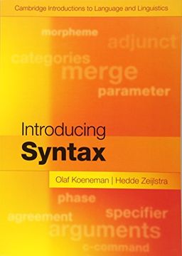 portada Introducing Syntax (Cambridge Introductions to Language and Linguistics) (en Inglés)