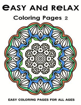 portada Easy and Relax Coloring pages 2 (en Inglés)