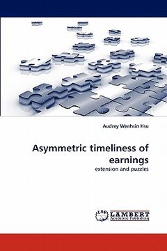 portada asymmetric timeliness of earnings (en Inglés)