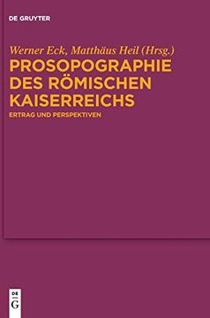portada Prosopographie des Römischen Kaiserreichs (en Alemán)