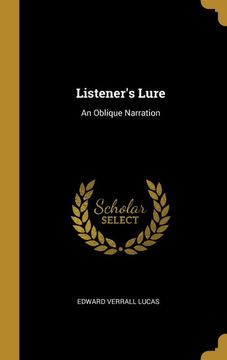 portada Listener's Lure: An Oblique Narration (en Francés)