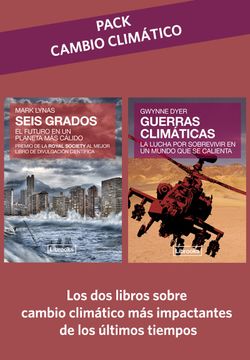 portada Pack Cambio Climatico Seis Grados y Guerras Climaticas (in Spanish)