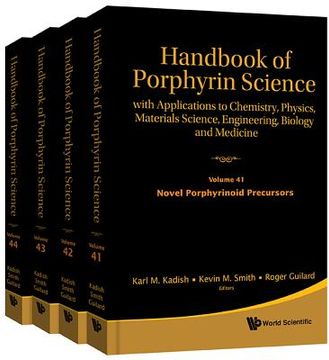 portada Handbook of Porphyrin Science: With Applications to Chemistry, Physics, Materials Science, Engineering, Biology and Medicine (Volumes 41-44)