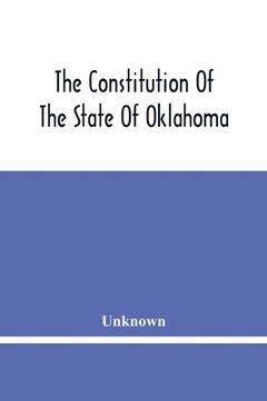 portada The Constitution Of The State Of Oklahoma (en Inglés)