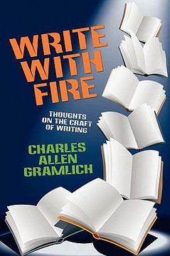 portada write with fire: thoughts on the craft of writing (en Inglés)