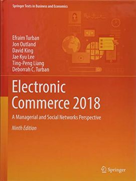 portada Electronic Commerce 2018: A Managerial and Social Networks Perspective (Springer Texts in Business and Economics) (en Inglés)