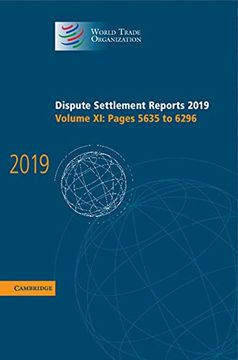 portada Dispute Settlement Reports 2019: Volume 11, Pages 5635 to 6296 (in English)
