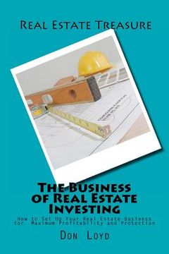 portada the business of real estate investing (en Inglés)