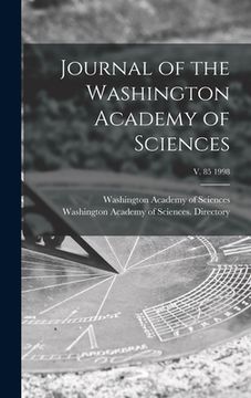 portada Journal of the Washington Academy of Sciences; v. 85 1998