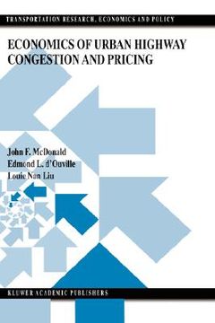 portada economics of urban highway congestion and pricing (en Inglés)