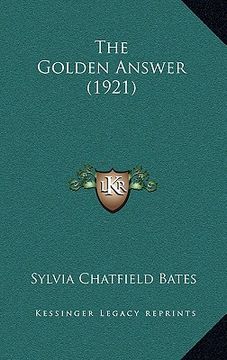 portada the golden answer (1921) (en Inglés)