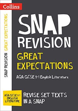 portada Great Expectations: Aqa Gcse 9-1 English Literature Text Guide (Collins Gcse 9-1 Snap Revision) 