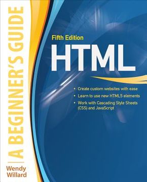 portada Html: A Beginner's Guide, Fifth Edition (in English)