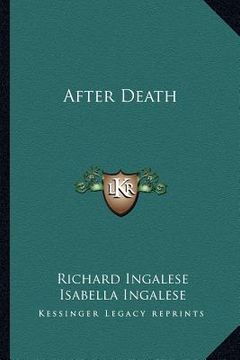 portada after death (en Inglés)